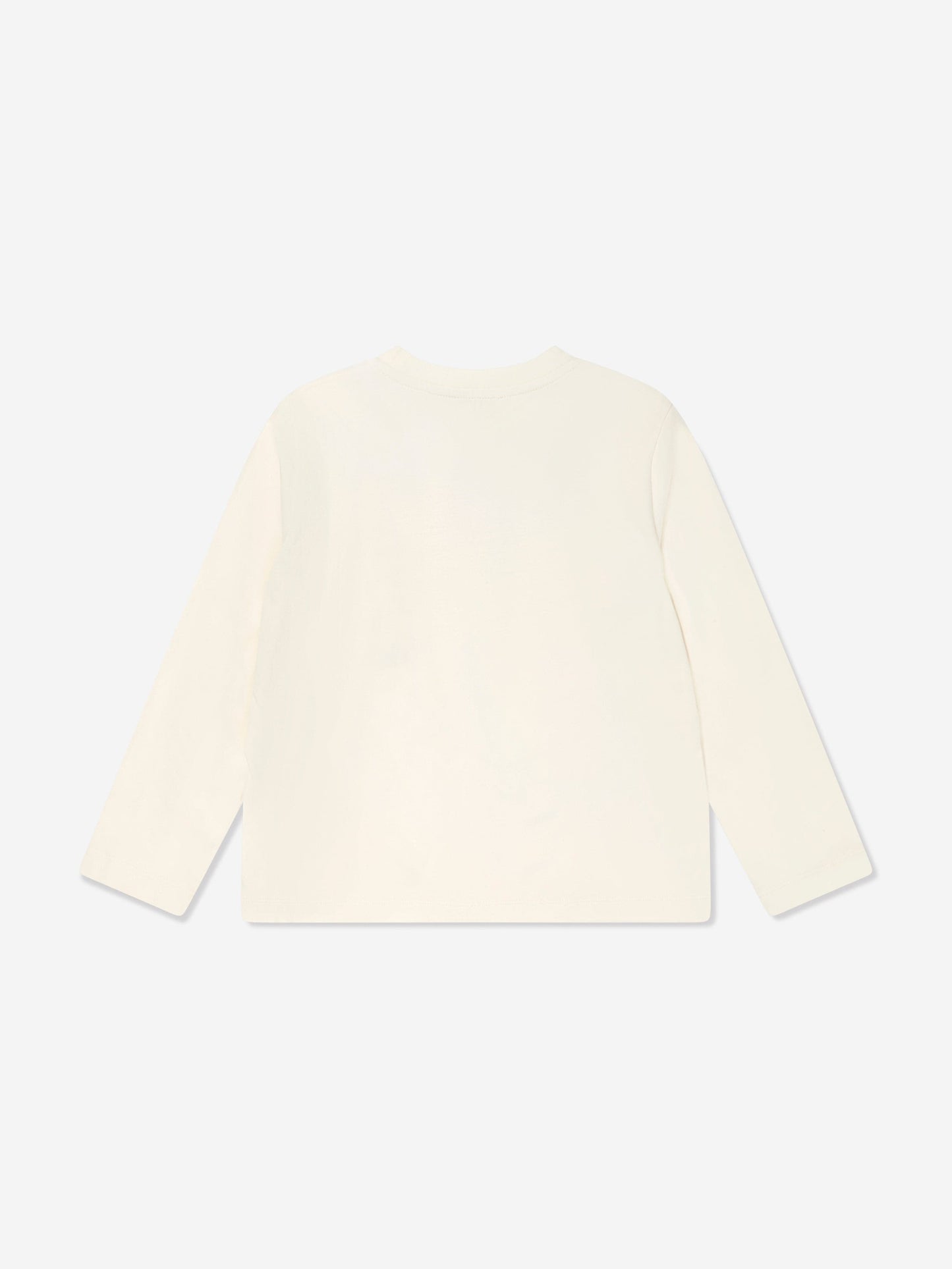 Etro 女童长袖 Pegaso T 恤（象牙色）