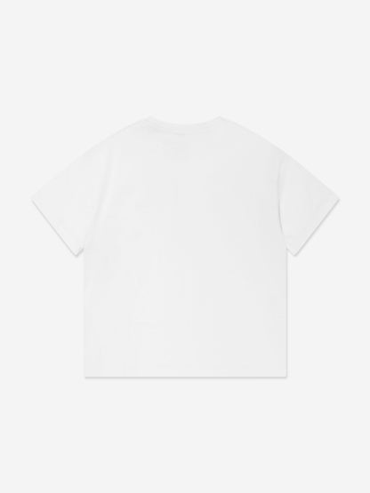 Etro Boys Pegaso Logo T 恤（象牙色）