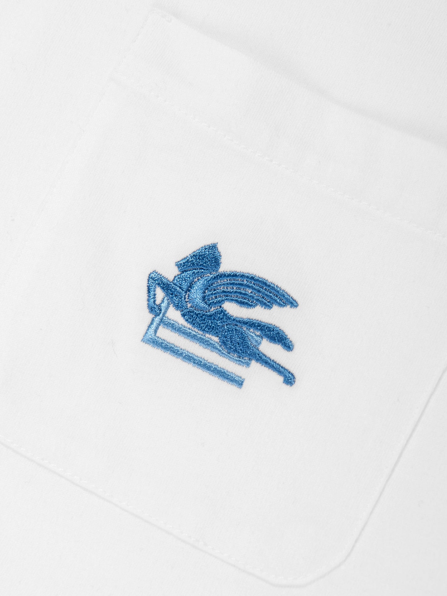 Etro Boys Pegaso Logo T 恤（象牙色）