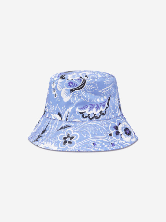 Etro 婴儿蓝色渔夫帽