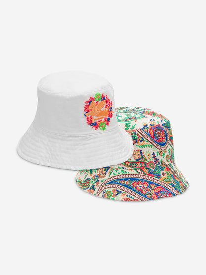 Etro 女童双面渔夫帽（多色）
