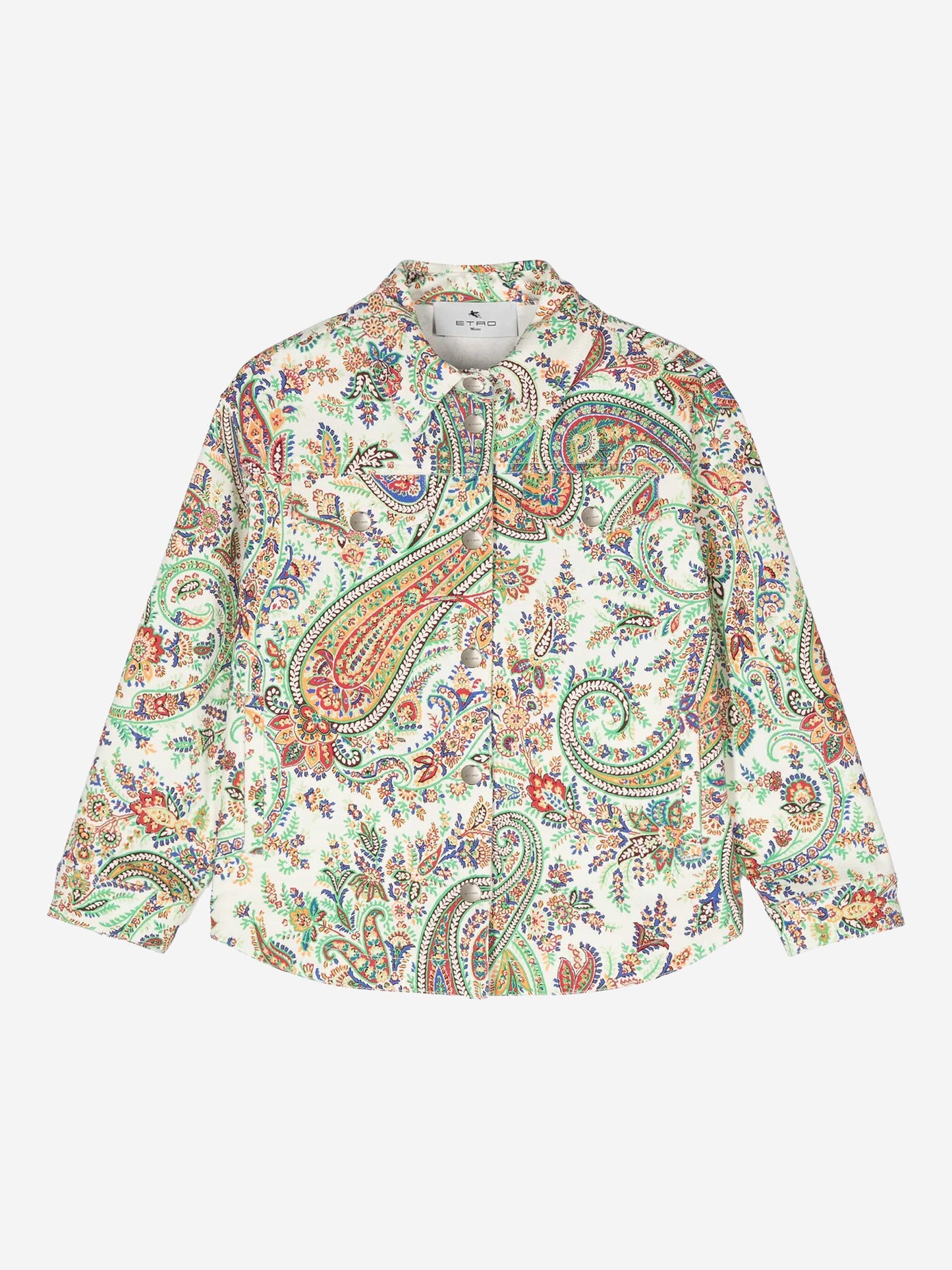Etro 女童花卉佩斯利夹克（多色）