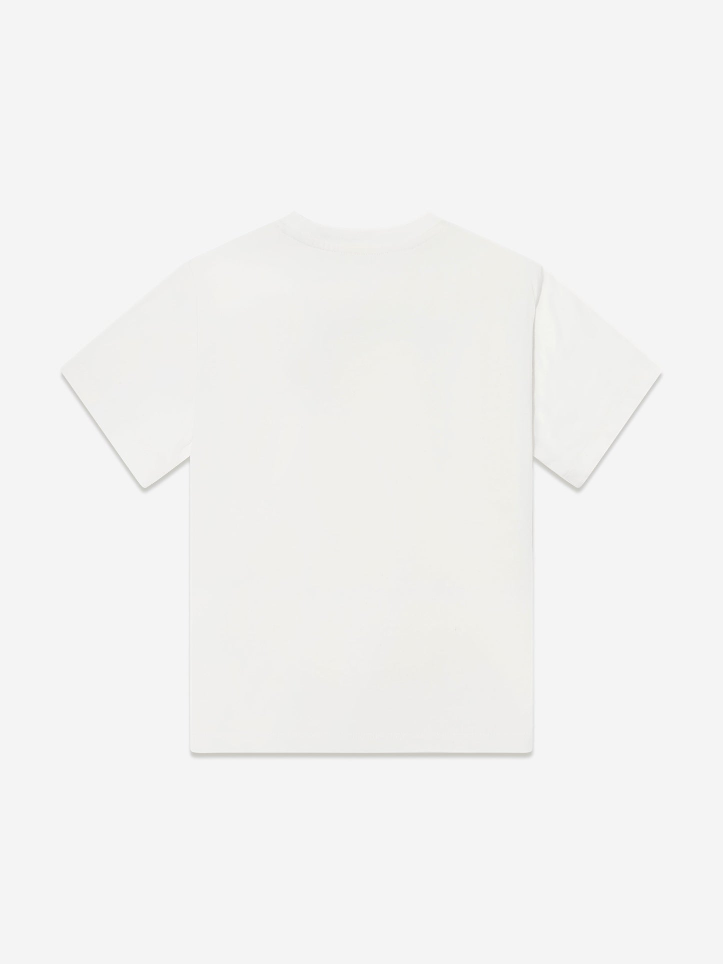Boys Striped Pattern T-Shirt in Ivory
