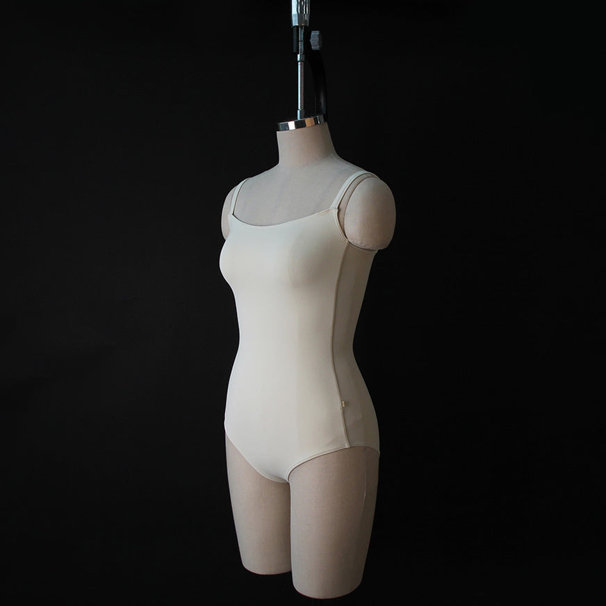 女士香草色芭蕾舞连体衣(Emilie Camisole Leotard/VANILLA)