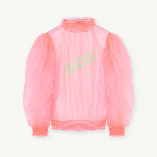 女童粉色Logo上衣
