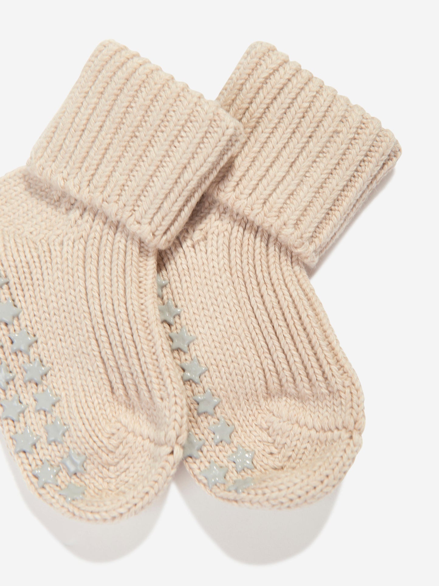 Falke Baby 棉质 Catspads 家居袜（米色）