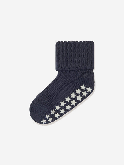 Falke Baby 棉质 Catspads 家居袜（海军蓝）
