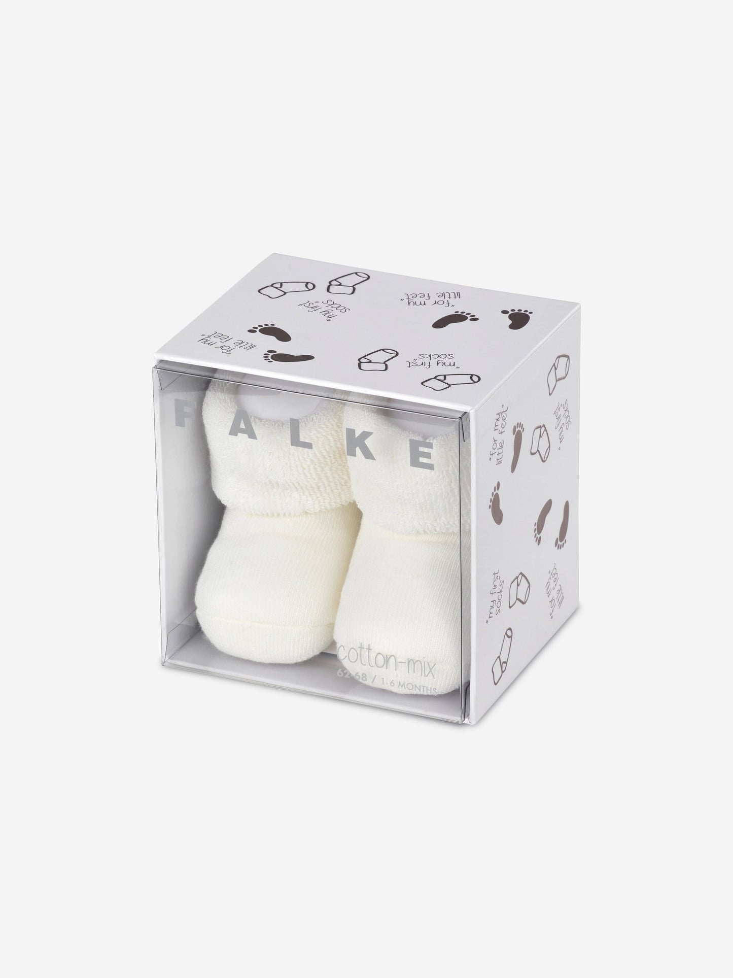 Falke Baby Erstrin 象牙色袜子礼盒