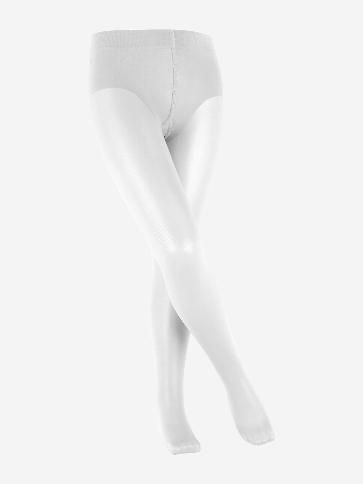 Falke 女童纯哑光 30 Denier 紧身裤（白色）