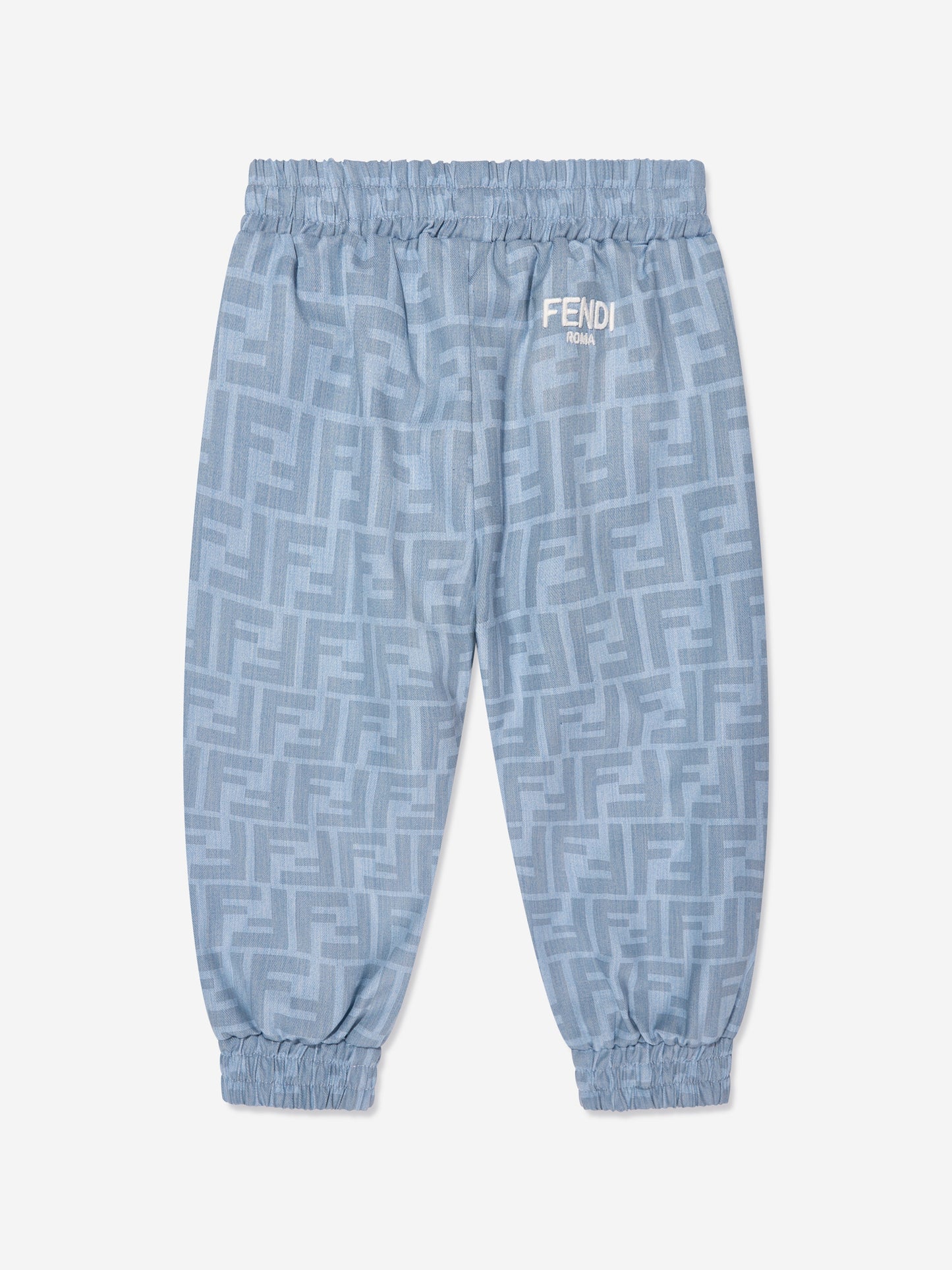 男婴蓝色 Chambray FF Logo 长裤
