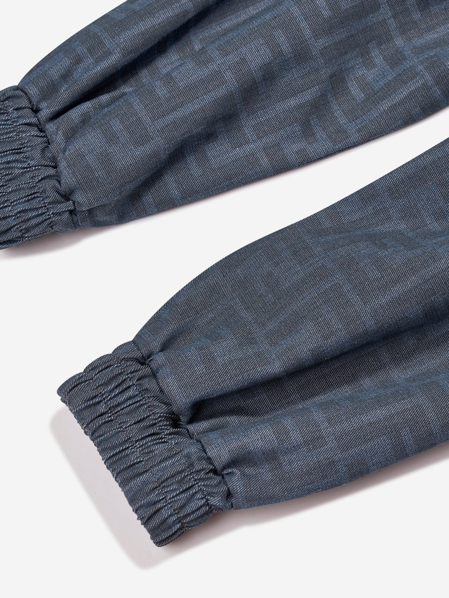 婴儿 Chambray FF Logo 慢跑裤（蓝色）