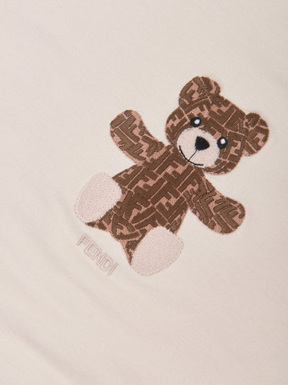 米色 Baby Bear 毛毯