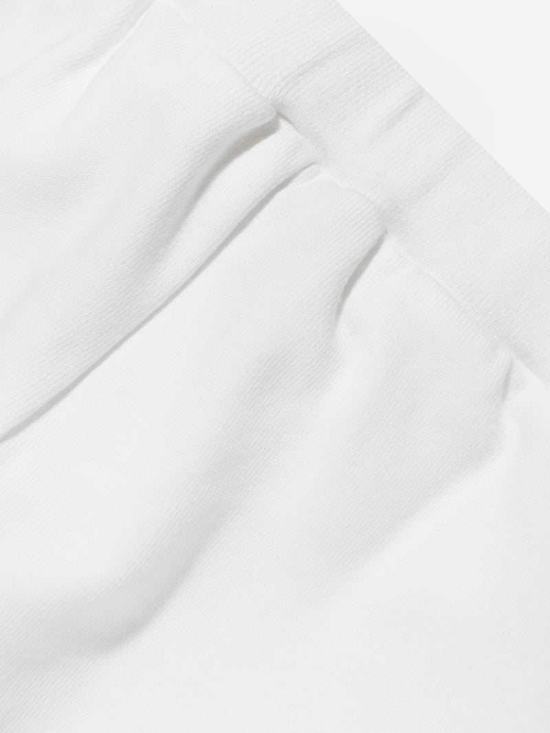 Fendi Baby Logo Joggers in White