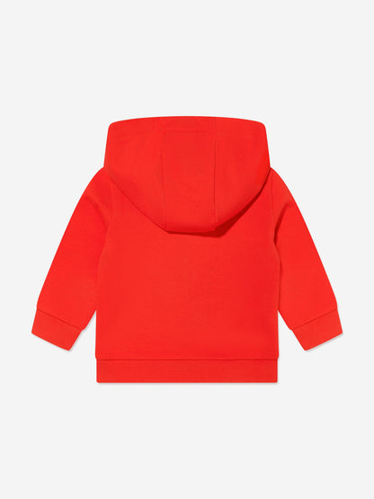 Fendi Baby 红色拉链上衣