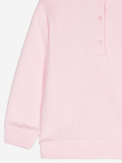 Fendi Baby Girls Logo Sweatshirt in Pink