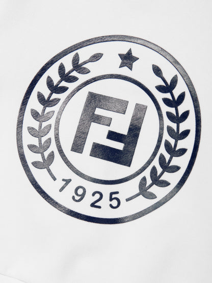 Fendi Baby Logo Sweatshirt in White
