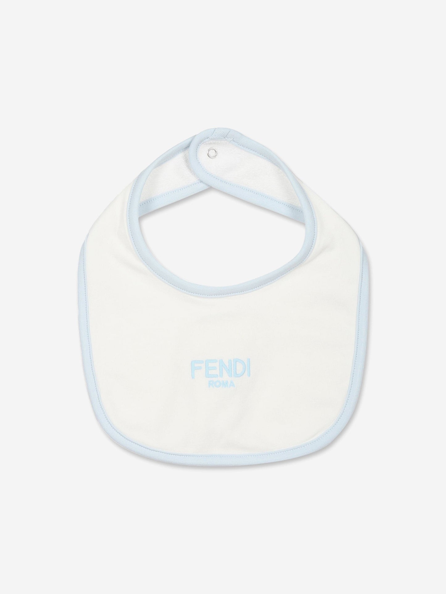 Fendi 男婴熊宝宝连体衣礼品套装（蓝色）