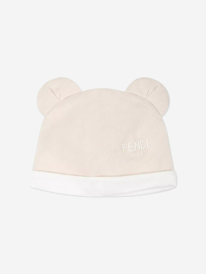 Fendi Baby Bear 婴儿连体衣礼品套装（米色）