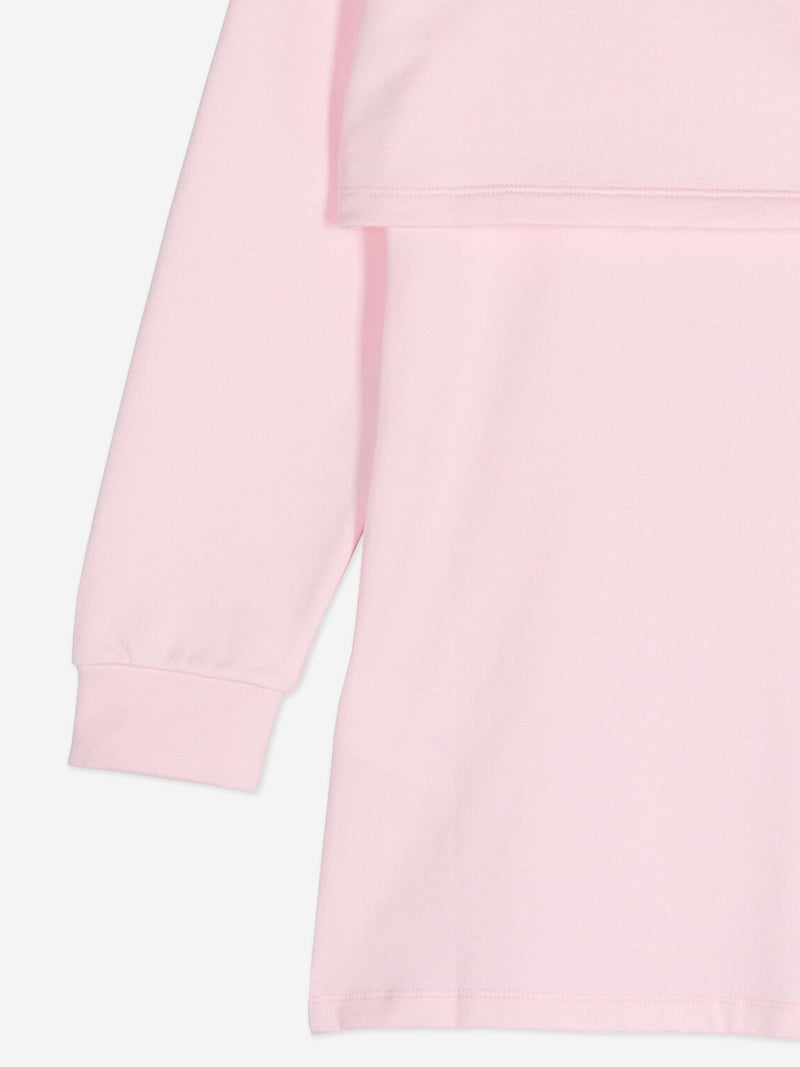 Fendi Girls Sweater Dress in Pink