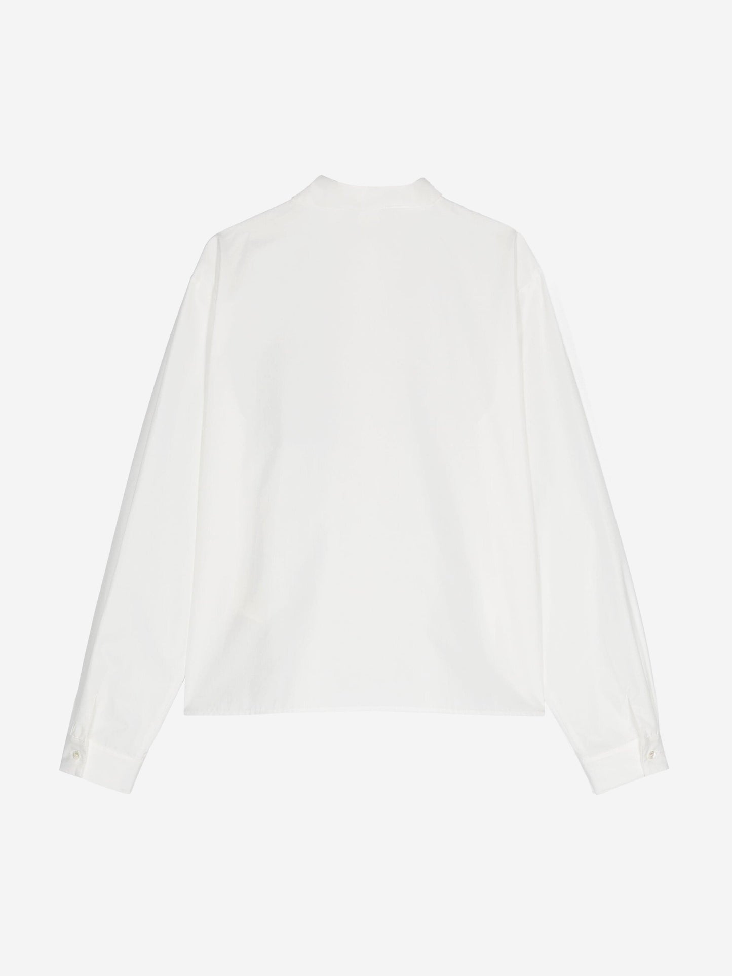 Fendi Girls FF Logo Ruffle Blouse in White