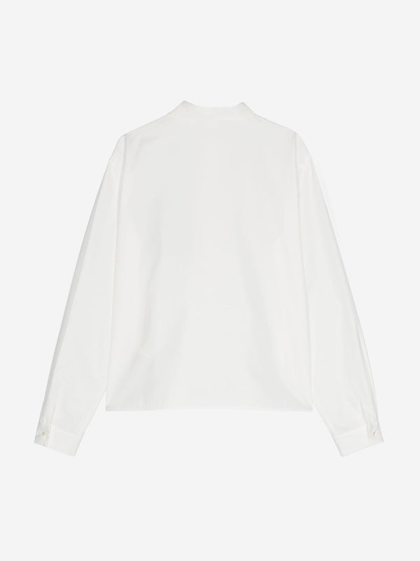 Fendi Girls FF Logo Ruffle Blouse in White