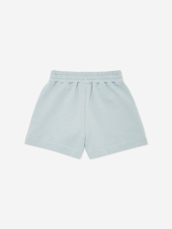 Fendi Girls Baguette Shorts in Blue