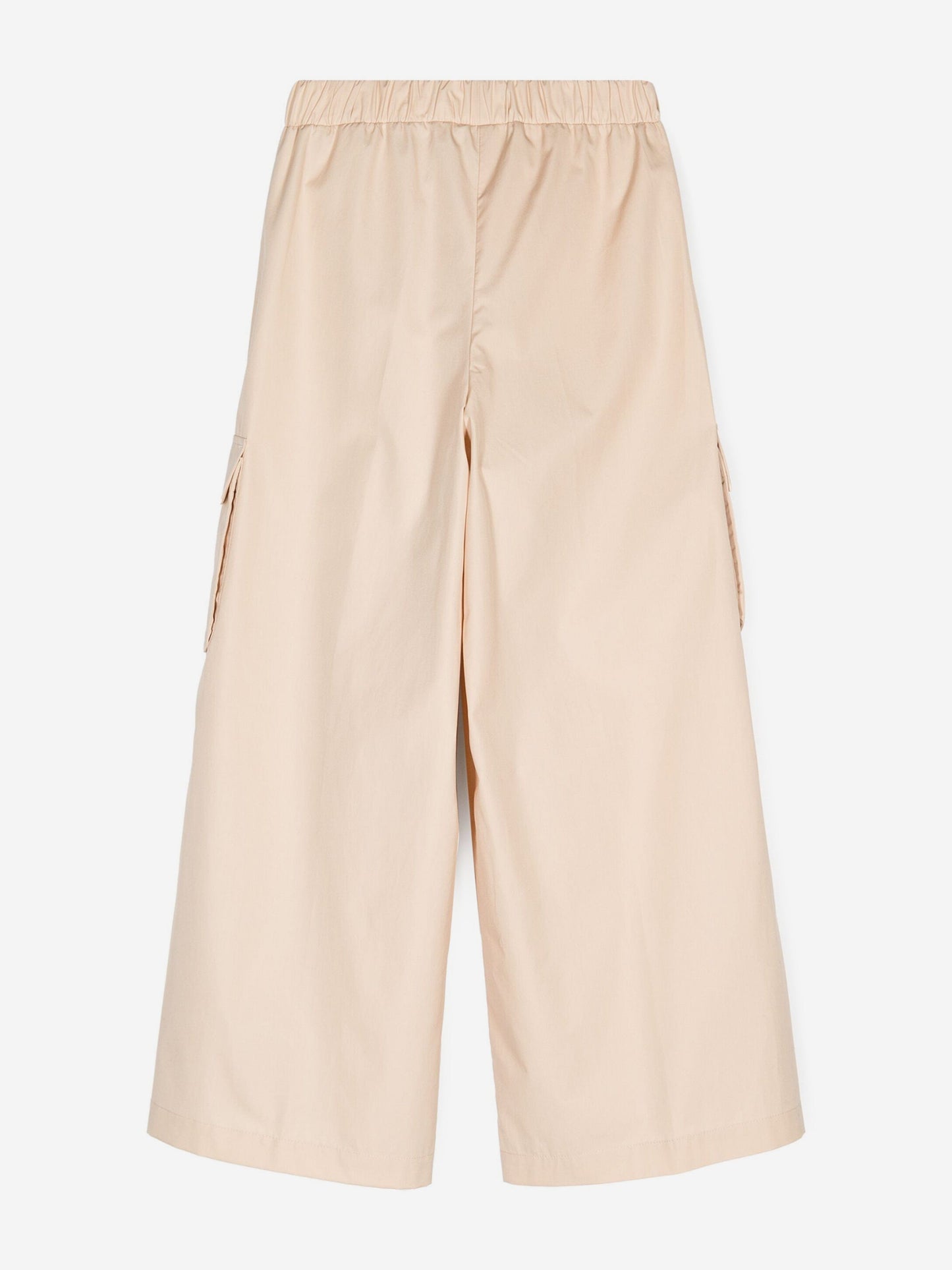 Fendi Kids Logo Cargo Trousers in Beige