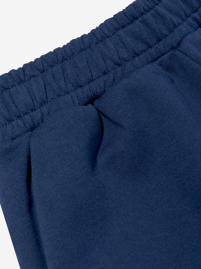 Fendi Boys Logo Bermuda Shorts in Navy