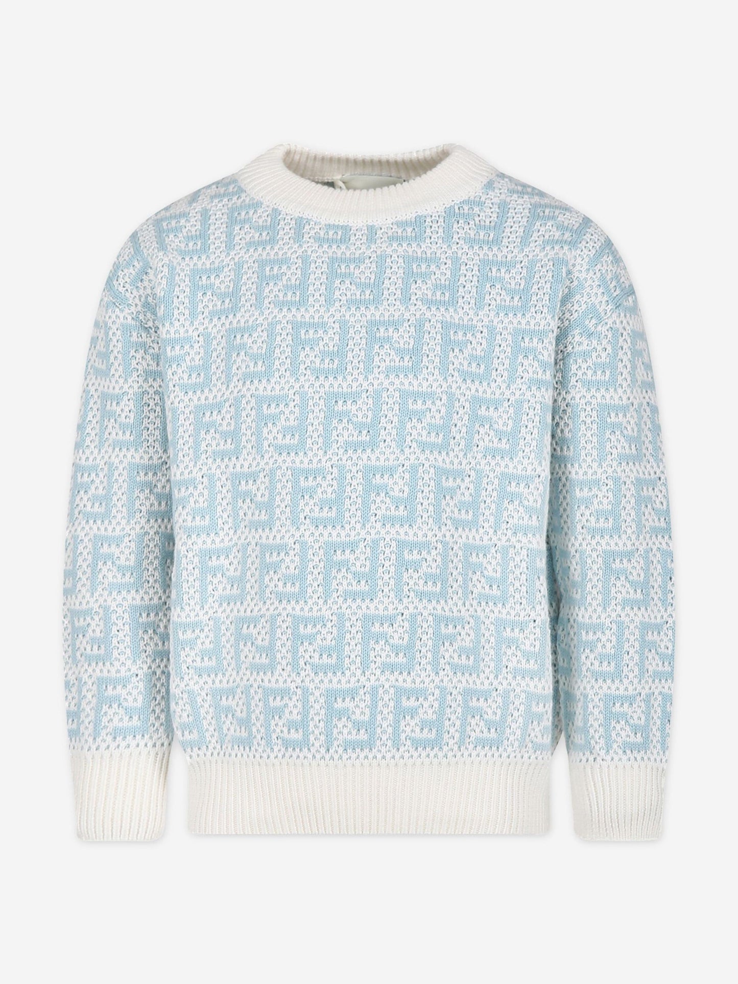 Kids FF Logo Jumper In Blue
