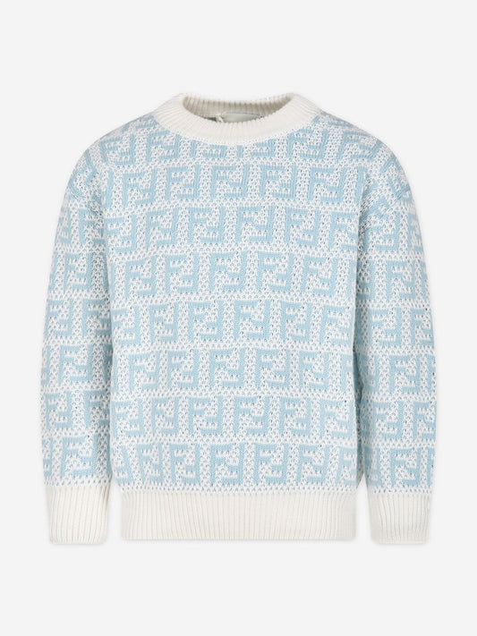 Kids FF Logo Jumper In Blue