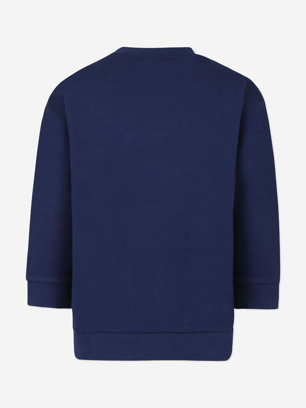 Kids Logo Sweatshirt in Navy
