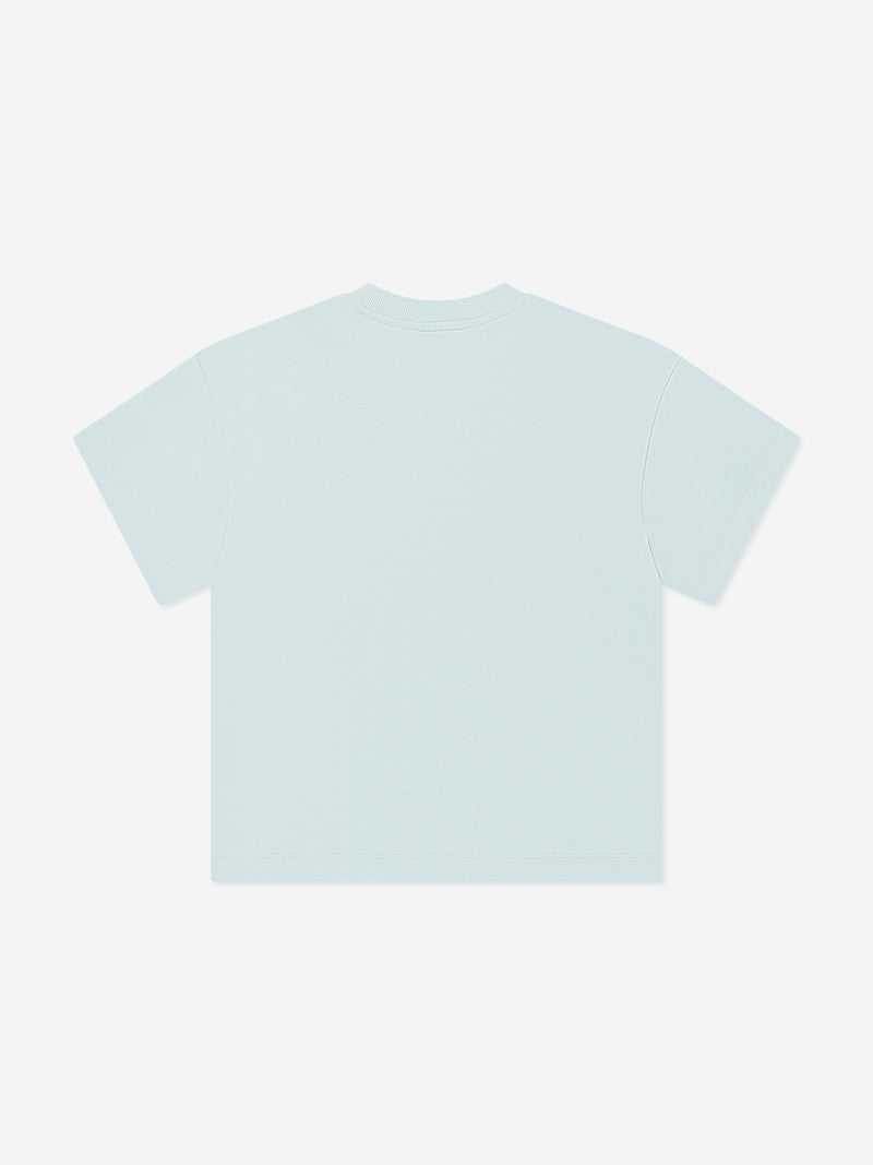 Kids Crest Logo T-Shirt in Blue