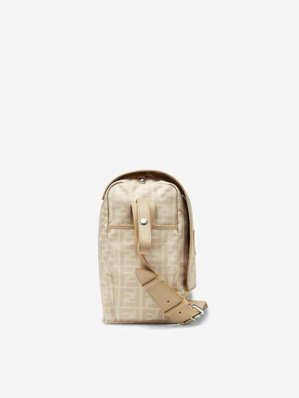 Baby FF Logo Changing Bag in Beige (34cm)
