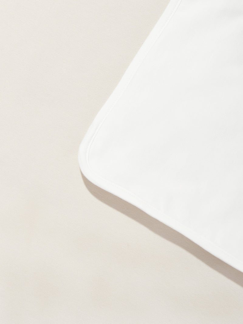 Baby Logo Blanket in Beige (80cm)