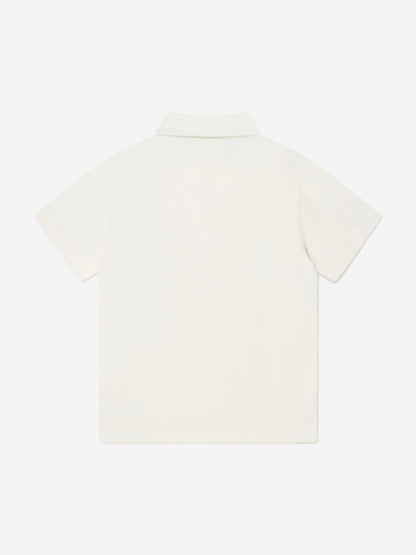 男童 FF 徽标口袋 Polo 衫