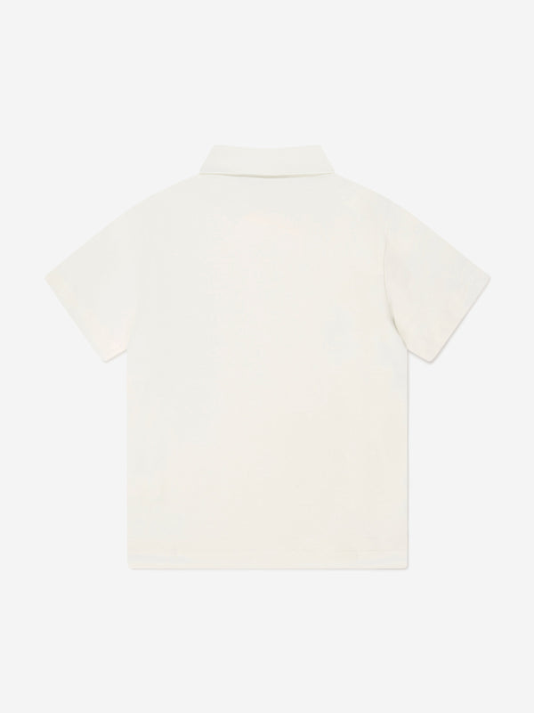 男童 FF 徽标口袋 Polo 衫