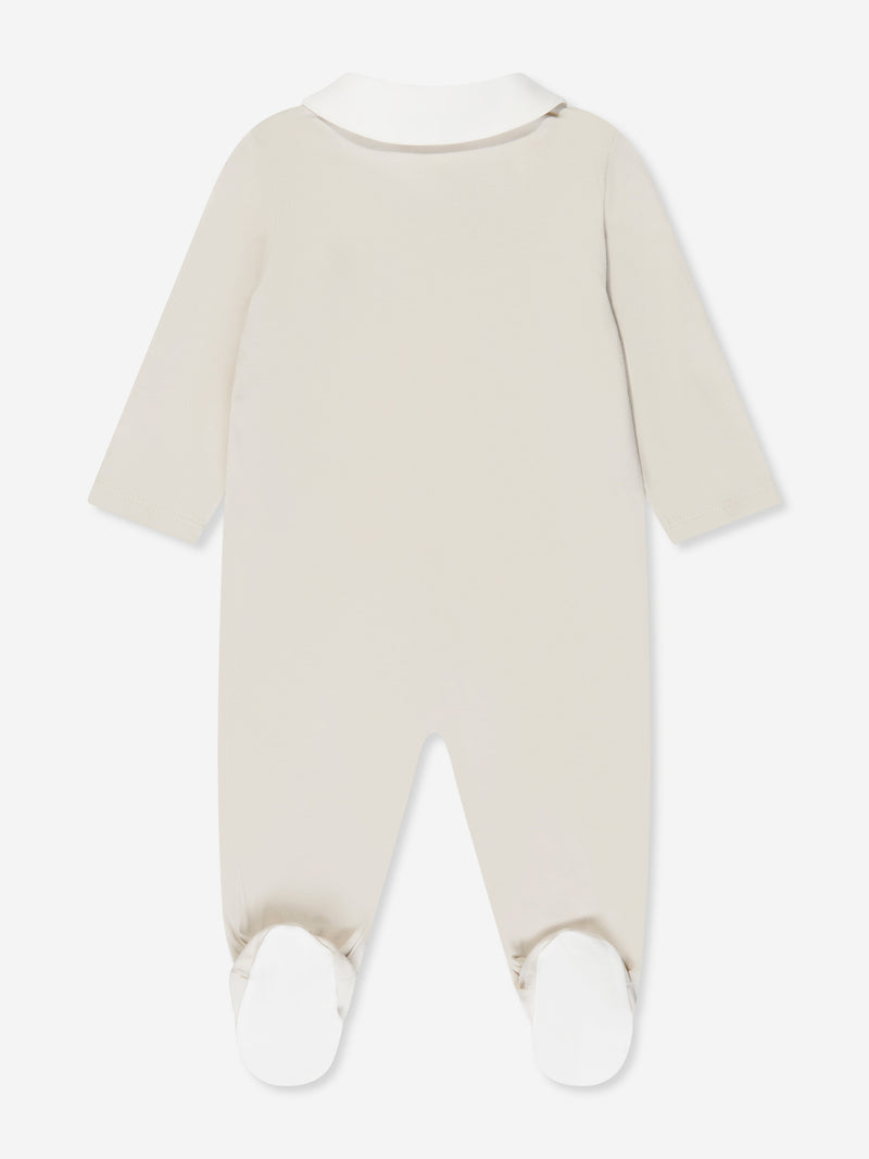 Baby Bear 婴儿连体衣礼品套装（2 件）米色