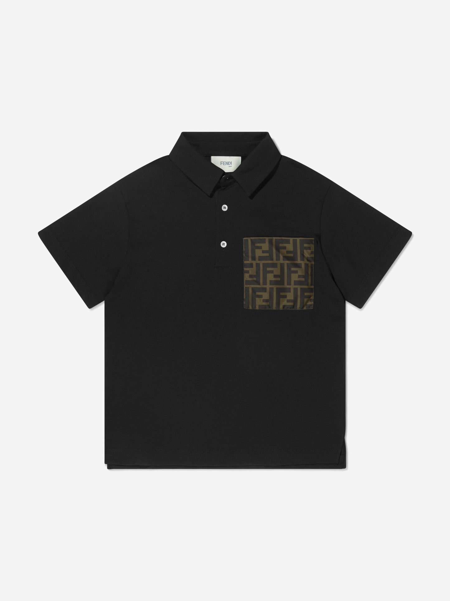 男童徽标口袋 Polo 衫