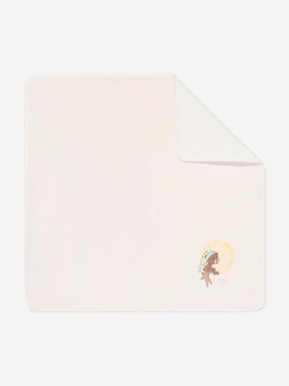 Fendi 女婴粉色针织毛毯