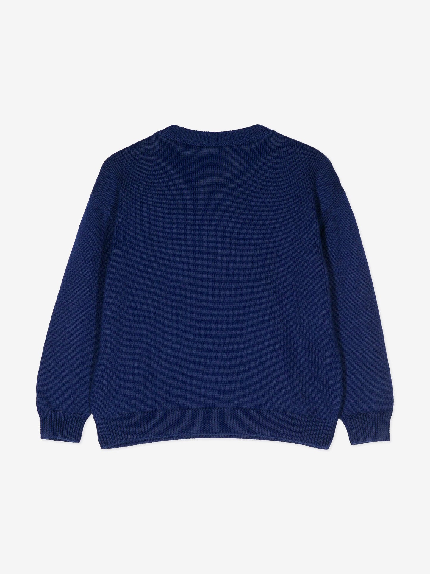 Fendi 儿童羊毛针织套衫（海军蓝）