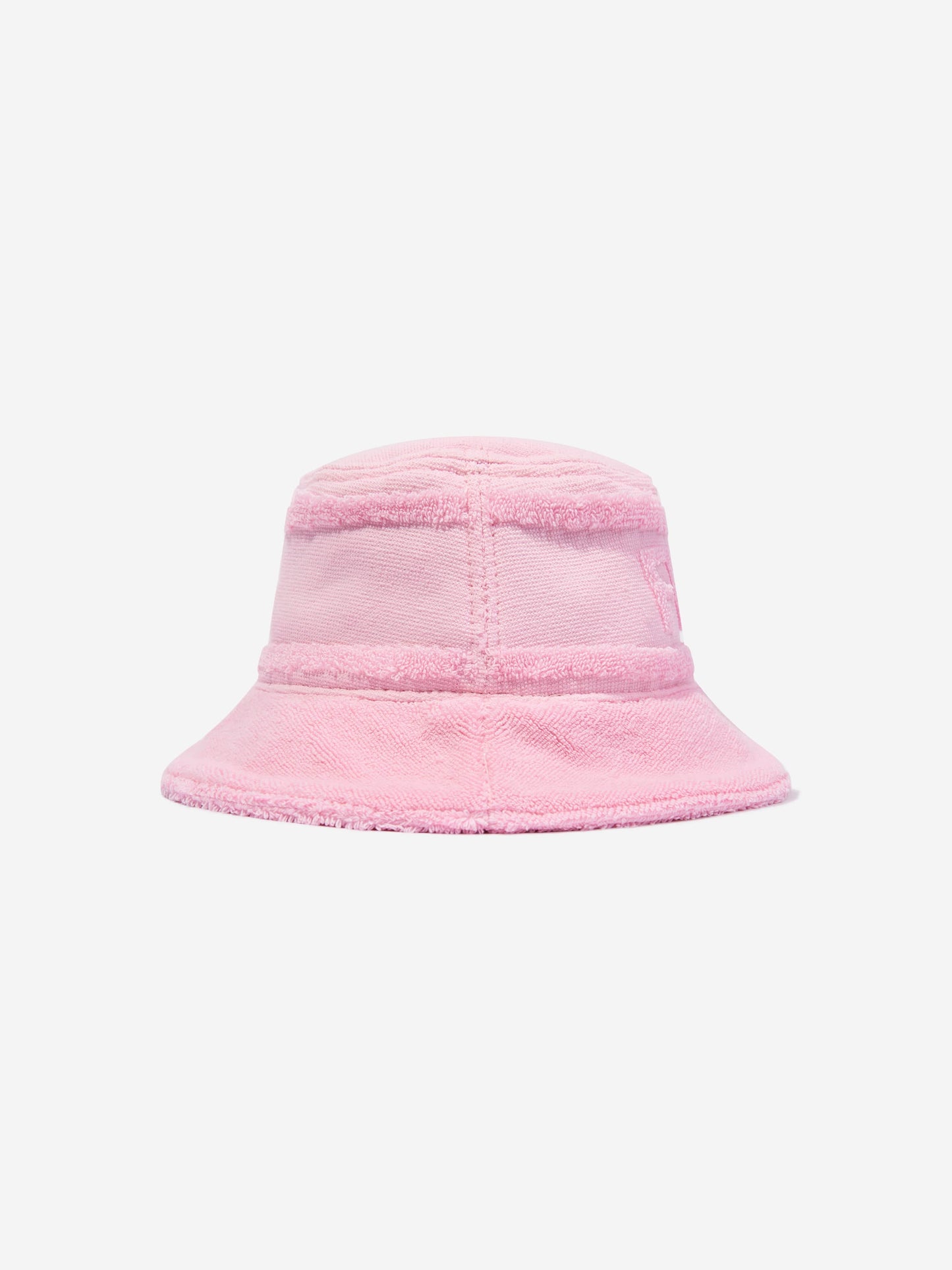Fendi 女童粉色徽标渔夫帽