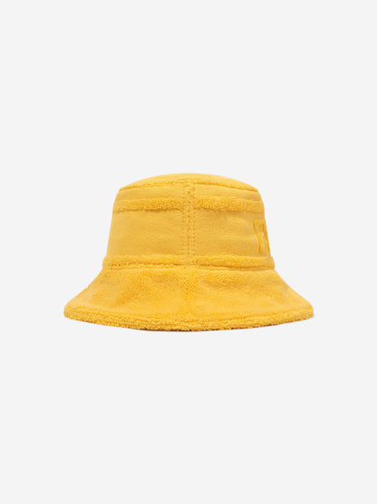 Fendi Kids 黄色徽标渔夫帽