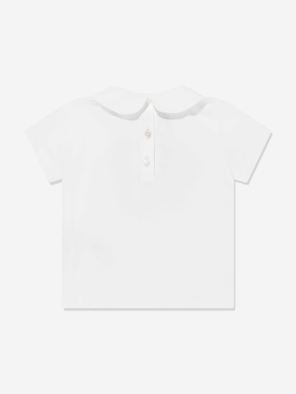 Baby Girls Logo T-Shirt in White
