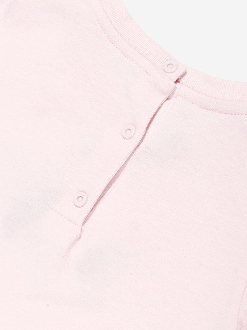 Baby Girls Bear T-Shirt in Pink