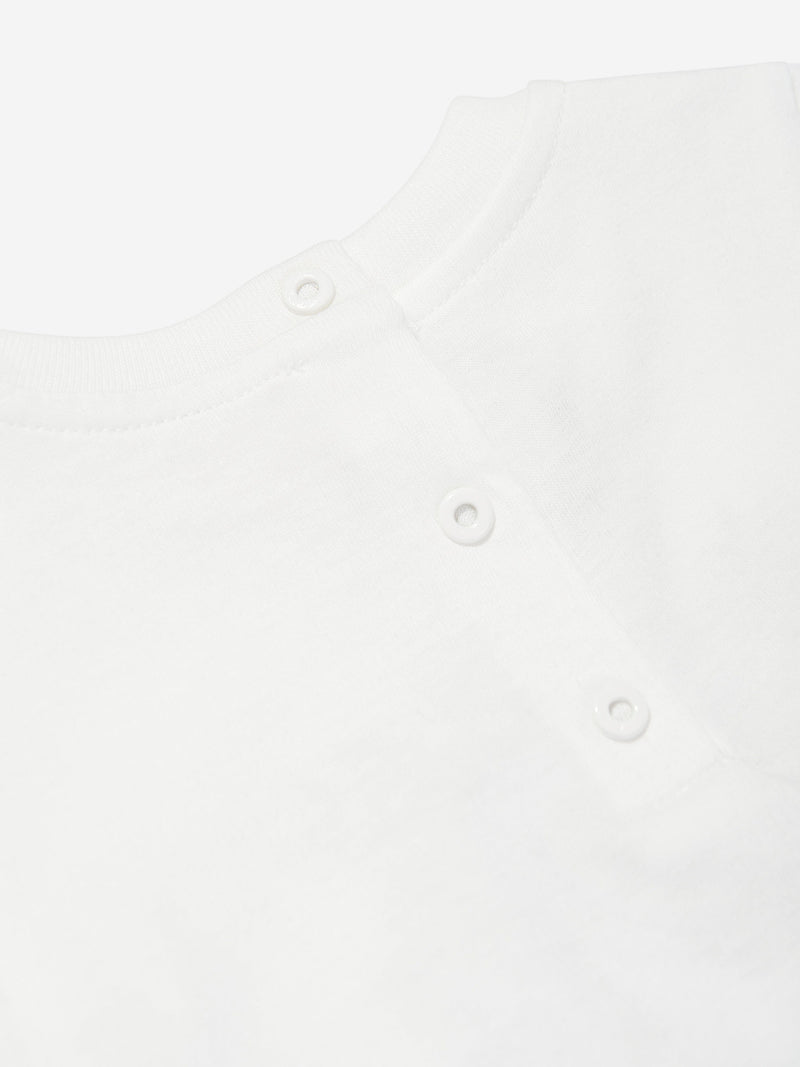 Baby Boys Squirrel T-Shirt in White