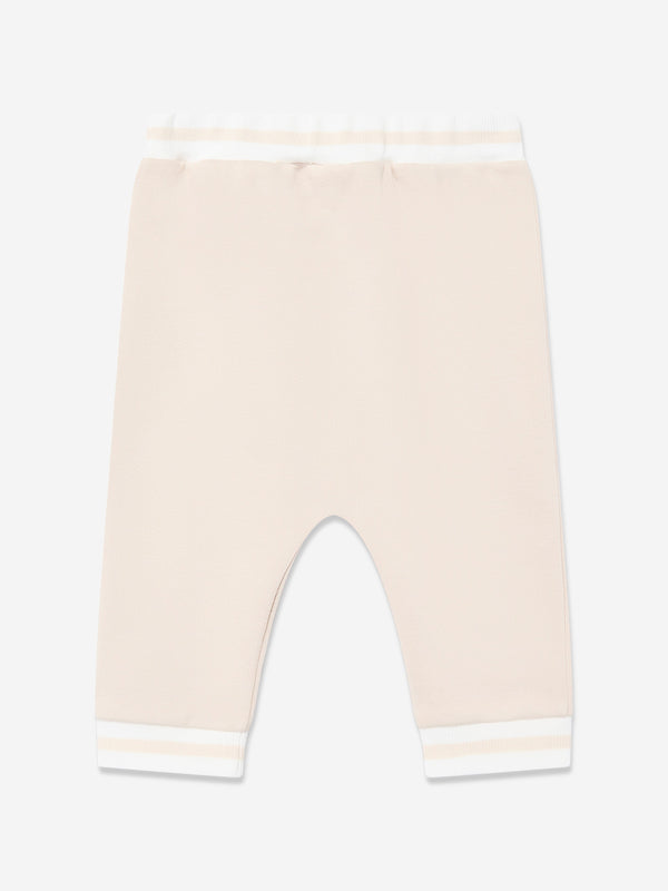 Baby Logo Joggers in Beige