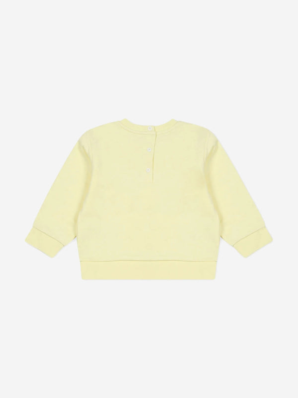 Baby Logo Sweatshirt in Yellow