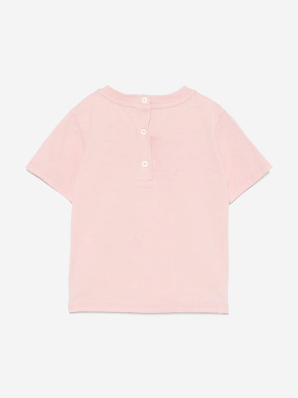Baby Girls Logo T-Shirt in Pink
