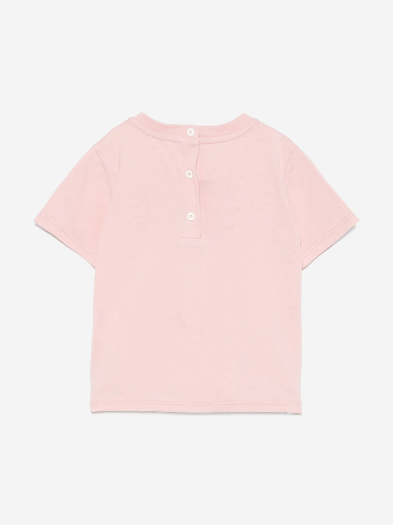 Baby Girls Logo T-Shirt in Pink