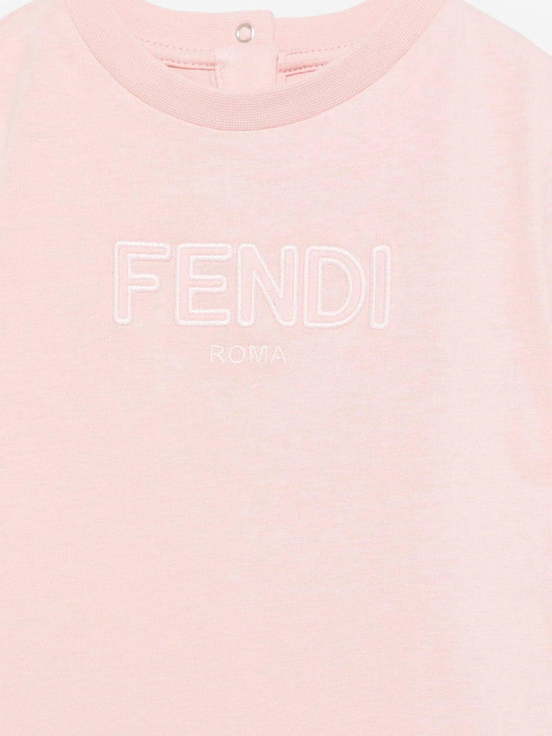 Baby Girls Logo T-Shirt in Pink